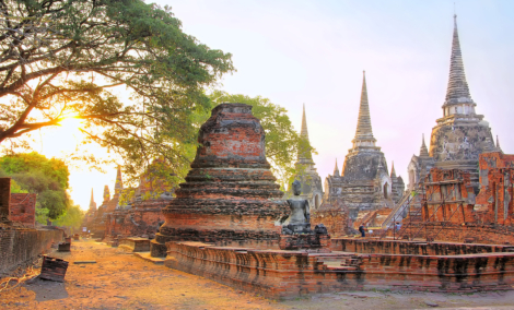 'Wat Phra Sri Sanphet' ancient temple