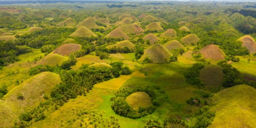 Chocolate hills.Bohol Philippines