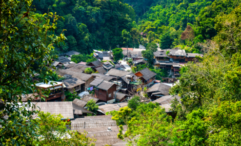 Mae Kampong village, Thailand