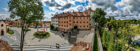 Hotel Zamek Ryn panorama