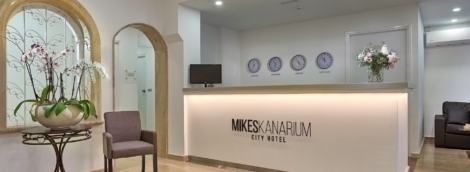 Mikes Kanarium City Hotel lobby