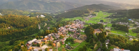 Magome, Japan in the Kiso Valley