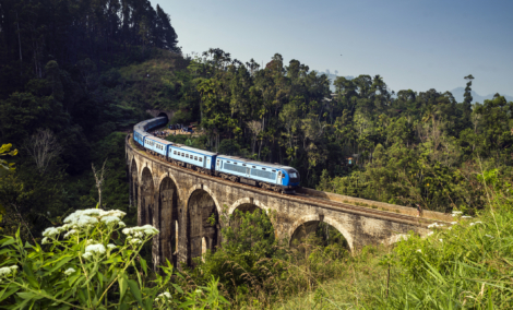 Sri Lanka tourist train