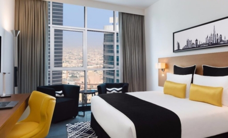 TRYP by Wyndham Dubai, kambarys